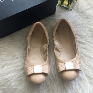 Cole Haan quilted flats
